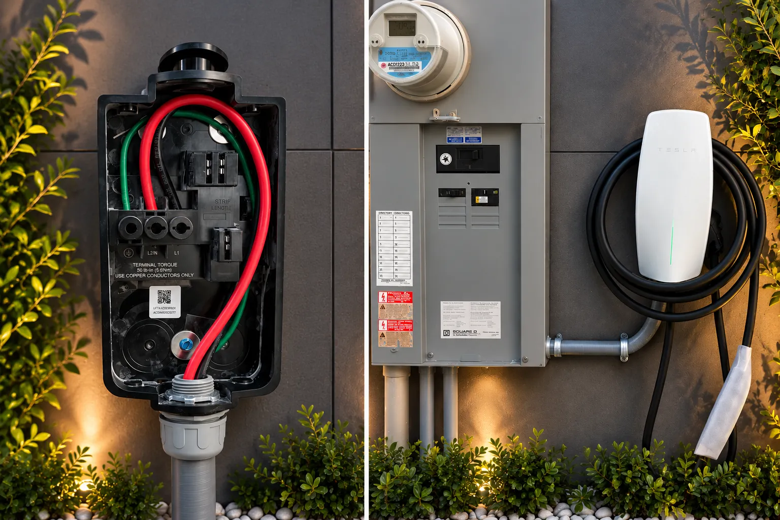 EV charger installation by All Star Electrical Contractor in Miami-Dade